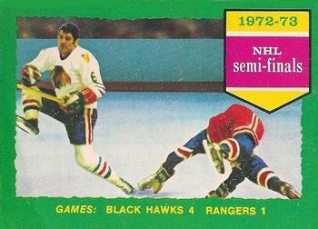 1972-73 NHL Semi-Finals Card #196 1973-74 O-Pee-Chee – Golden Seals Hockey